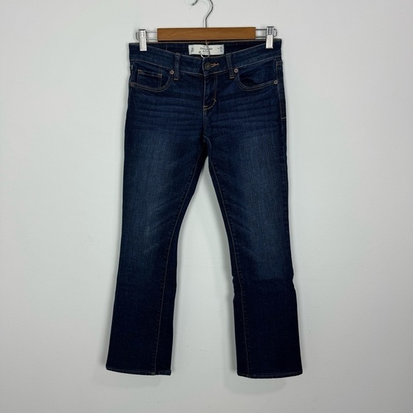 Abercombie & Fitch Jeans A&F Bootcut Jeans size 25 x 33 dark wash - Picture 2 of 13